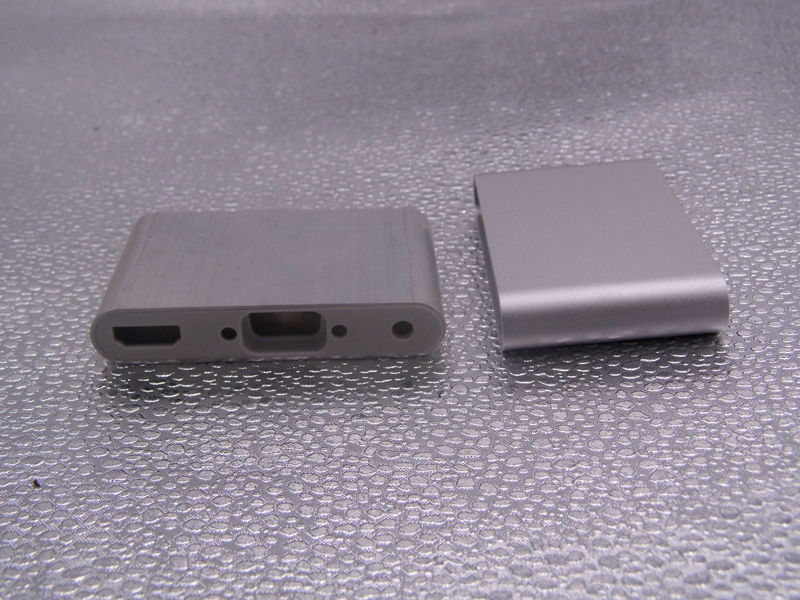 Metal aluminum shell of hub expansion dock